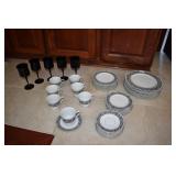 EKCO PRUDENCE CHINA BARONESSE PATTERN, SERVICE