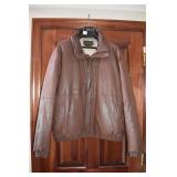 EDDIE BAUER JACKET, SIZE XL WINE COLOR
