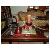 PENCIL HOLDER FOR DESK, METAL BIRDS, BINOCULARS,