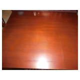 DINING TABLE, 6 CHAIRS INCLUDES 1 CAPTAINS CHAIR,