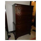 RWAY TALL DRESSER 7 DRAWERS, 63" H X 38.5" W X