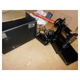 SEWING MACHINE SINGER, PORTABLE; SLIDE PROJECTOR