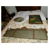 MIRROR, JESUS & MOUNTAIN SCENE