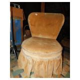 VINTAGE VELORE PAROR CHAIR, LAP TRAY, WALKER
