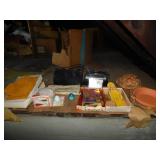 PURSES, MUSICAL ANGEL, CROCHET CAP & SCARF, ETC