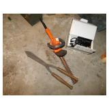 HEDGE TRIMMER & SANDER, ELECTRIC; HEDGE TRIMMERS