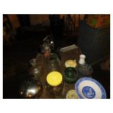 TEA KETTLE, PUMP SPRAYER, ALUMINUM ICE CUBE TRAY,