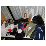 EVENING BAGS, GLOVES, TIES, NAIL DRYING KIT, TOOL