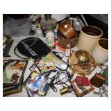 TIME CLOCK, COW BELL, 2 CROCKS, PLAYSTATION