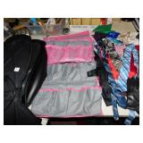 TIES, SHOE HOLDER, HAT, NECK MASSAGER NO CORD YET