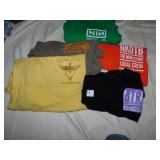 5 CREW T-SHIRTS XL & L INC. NIN, NKOTB, BON JOVI,