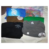 CREW T-SHIRTS AND OTHERS, SANTANA, TROJAN, BRUCE