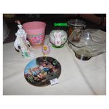 EASTER BASKETS, BOWL, COLLECTOR PLATE, JAPANESE
