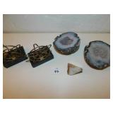 2 GEODS, BOOK ENDS 1 NEEDS TIGHTEND