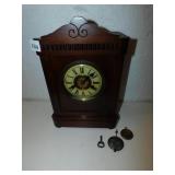 CLOCK 14" TALL MADE IN WURTTEMBERG