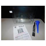 NU-FLAME BIO-ETHANOL FIREPLACE, LIGHTLY USED, 12"