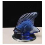 LAILQUE FISH 2"H BLUE