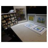 MODERN FLORAL PRINTS & PICTURE FRAME