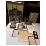 NEEDLE POINT PICTURES & PICTURE FRAMES