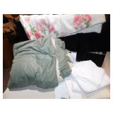 COMFORTER FULL SIZE, SHEETS, PAPER ORGANIZER