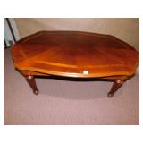 COFFEE TABLE INLAY BAND 18" H X 48" W X 27" D