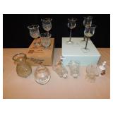 HOME INTERIOR CANDLE HOLDERS, VASES, BELL, ETC