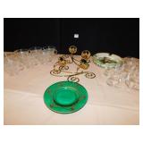 CANDLE SCONCES, PUNCH CUPS