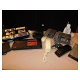 REALISTIC CASSETTE DECK, PHONES, ECT