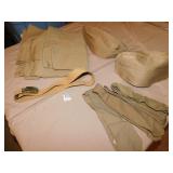 MILITARY SHIRT, PANTS, TIES, BELT