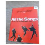 BOOK; ALL THE SONGS BEATLES