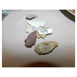ARROW HEADS & A STONE