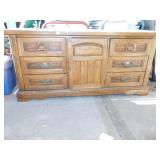DRESSER 66" W X 18" D X 31" H WITH MIRROR, 6