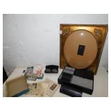 VINTAGE EYE GLASSES, TEDDY BEAR EARRINGS, DOMED