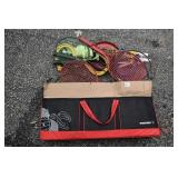 BADMITTON SET, 2 JACK STAND, EXTENTION CORD