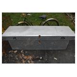 DIAMOND PLATE TRUCK TOOL STORAGE BOX