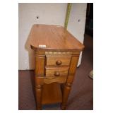 OAK SINGLE DOOR STAND 24" H