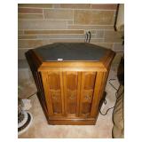 HEXAGON DRUM TABLE 1 SHELF STORAGE WITH DESIGN ON