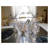 ICE BUCKET WITH 8 GLASSES AND TRAY