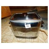 VINTAGE STAINLESS STEEL DEEP FRYER