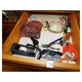 LOOKS LIKE MURANO GLASS DISH, TAPE, ASHTRAY, ETC.