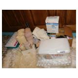 ACE BANDAGES, SHOWER CURTAIN, ETC.