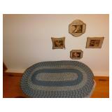 4 PICTURES & RUG