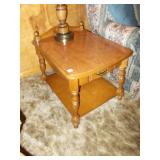 PAIR OF END TABLES 23H 30D 22.5W