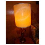 PAIR OF WOOD LAMPS 36.5H