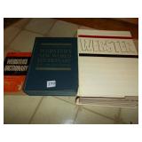 3 WEBSTERS DICTIONARIES
