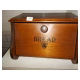 WOODEN BREAD BOX