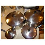 FARBERWARE POT SET OF FOUR