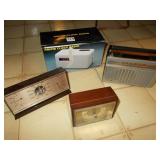 AM/FM ALARM RADIO, HONEYWELL GAUGE, GENERAL