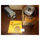 GOLDBERG DUSTPROOF FILM CAN, KODAK MOVIE CAMERA,
