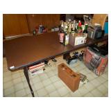 FOLDING WOODEN TABLE 30H 30W 74L